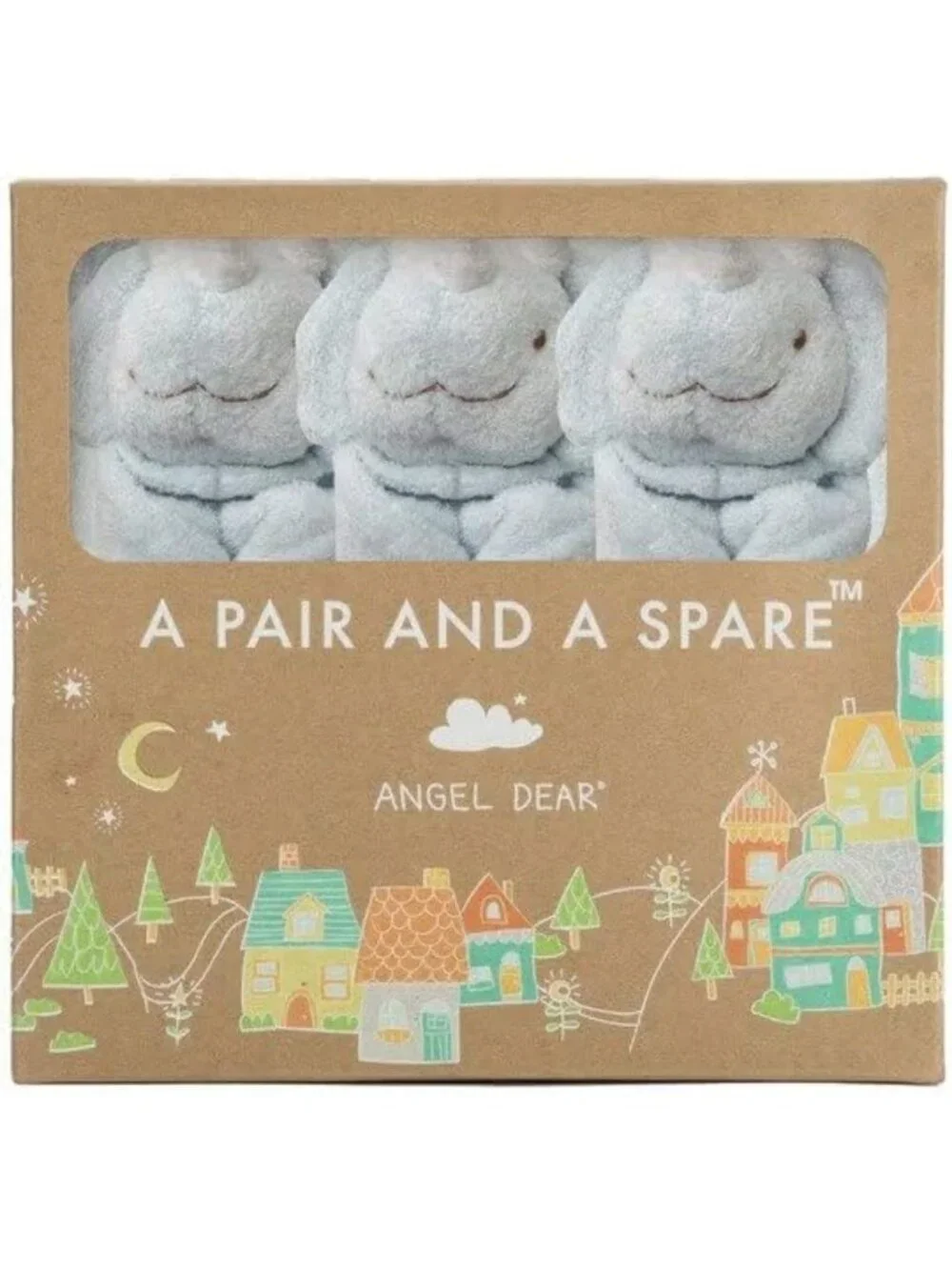 Cozy Blue Dino Blankies Set - 3-Piece Baby Blanket Bundle for Nursery & Travel